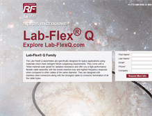 Tablet Screenshot of lab-flexq.com